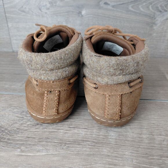 Patagonia Boots Womens Thatcher Kula Chukka Shoes Brown Suede Booties Size 7.5 - Picture 6 of 11